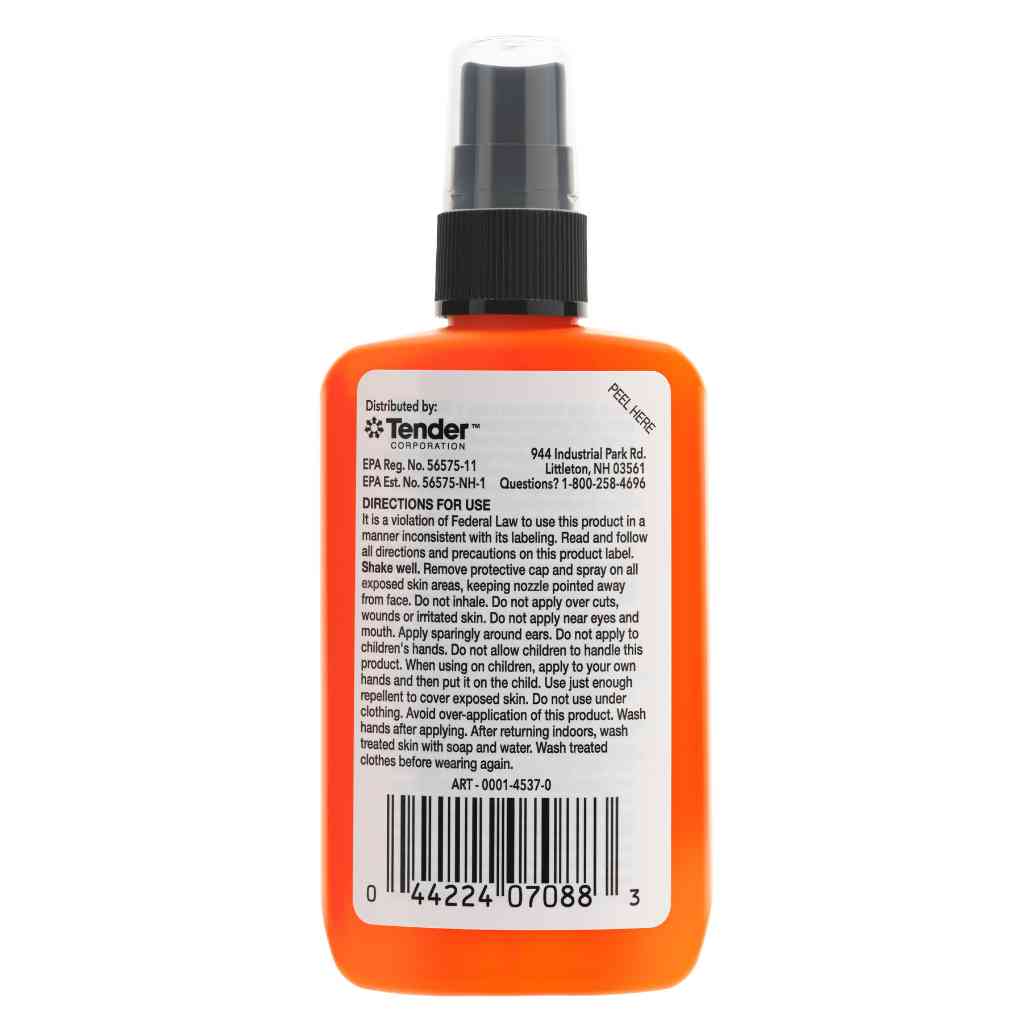 Ben's 30 Tick & Insect Repellent 3.4 oz. Pump Spray back