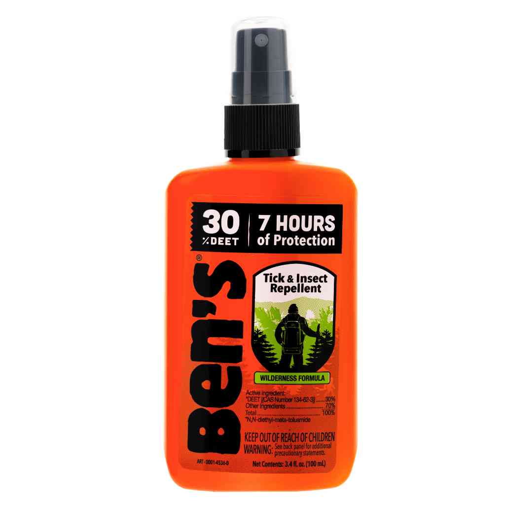 Ben's 30 Tick & Insect Repellent 3.4 oz. Pump Spray front