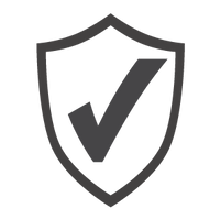 Maximum Protection Shield with Checkmark